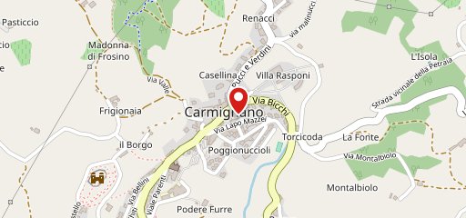 Spizzettando - Carmignano на карте