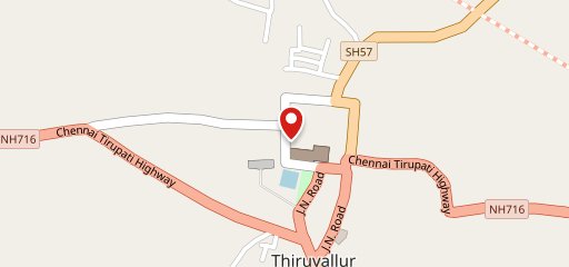 Madurai Sri Muniyandi Vilas on map