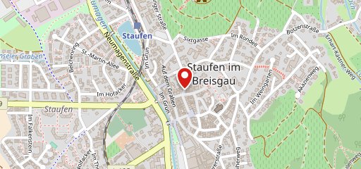 Cafe Stadtbächle en el mapa