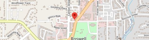 Standard at Roswell en el mapa