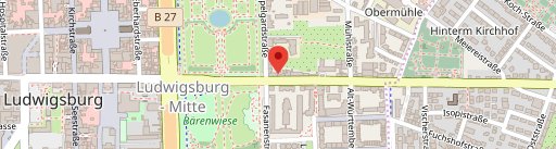 Star Pizza Ludwigsburg en el mapa