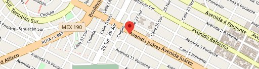 Starbucks Juárez on map