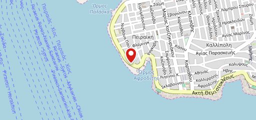 Starfish Restaurant Piraeus on map