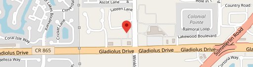 Starz Italian Restaurant - Gladiolus Dr en el mapa