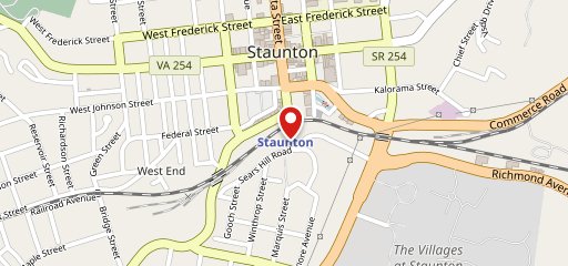 Staunton Station on map