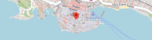 Restaurant Dubrovnik sulla mappa