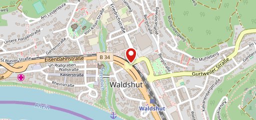 Stellwerk Waldshut en el mapa