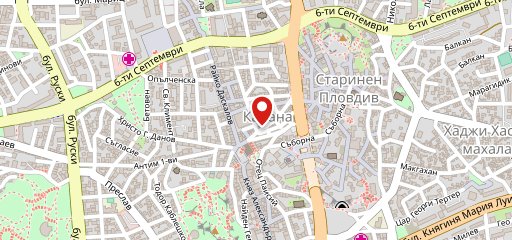 STREET CHEFS PLOVDIV Plovdiv Kapana District on map