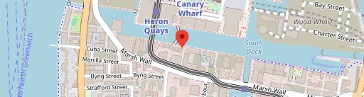 Burrito Bro - Canary Wharf en el mapa