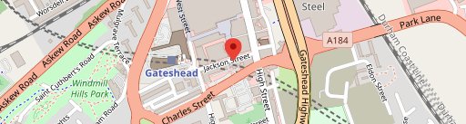 SUBWAY Gateshead на карте