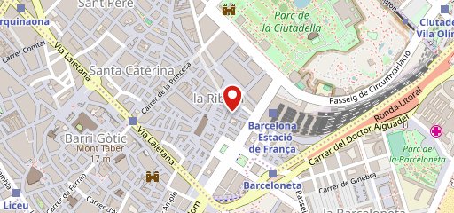 Super Super bar - Born, Barcelona on map