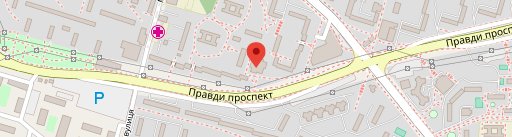 Суши - LAND+ г. Киев en el mapa
