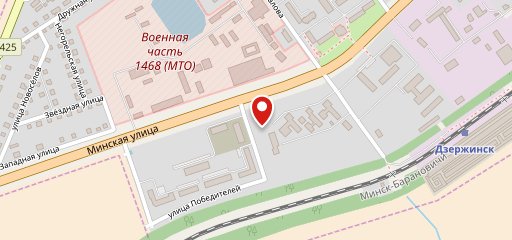 Доставка пиццы, суши, бургеров и гарниров в Дзержинске - кафе SVOE на карте
