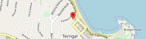 Swells Terrigal en el mapa
