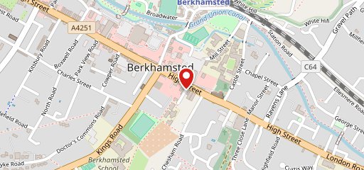 Tabure Berkhamsted on map