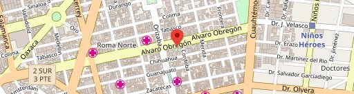Taquería Álvaro Obregón on map
