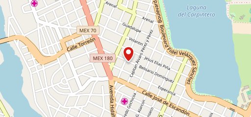 Tacos Chabelín en el mapa