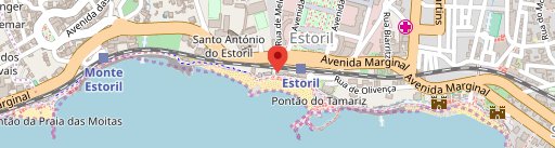 Restaurante Praia do Tamariz en el mapa