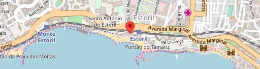 Restaurante "Praia do Tamariz" en el mapa
