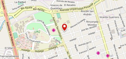 Taquería Los Zorros on map