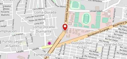 Taquito Grill Tacos & Sport Bar Durango on map