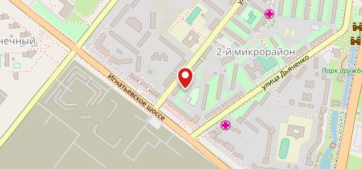 Vremya chaya on map