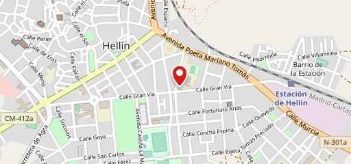 Telepizza Hellín - Comida a Domicilio en el mapa
