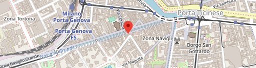 Temakinho Milano Navigli en el mapa