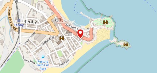 Tenby Market Cafe en el mapa