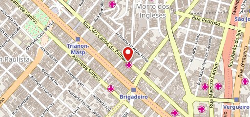 Comedoria - Sesc Avenida Paulista no mapa