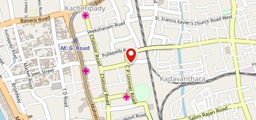 Tharavadu on map