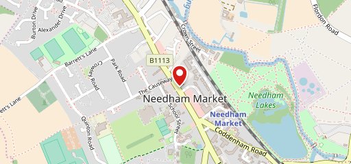 The Angel Community Cafe Needham Market en el mapa