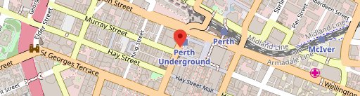 The Aviary Perth en el mapa