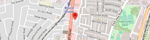 The Beehive Pub Tottenham on map