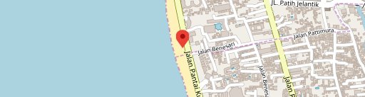 Bejos Bar Kuta Beach on map
