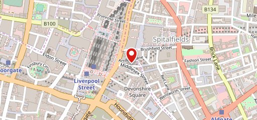 The Breakfast Club Spitalfields на карте