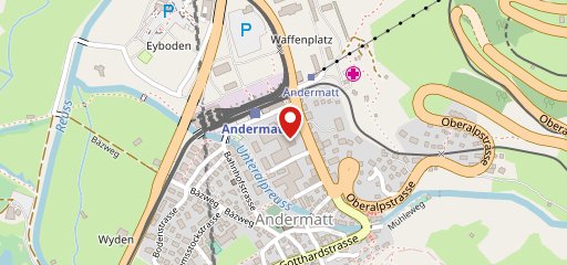The Chedi Andermatt on map