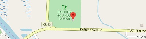 The clubhouse at baldoon on map