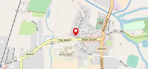 The Crown of Cookham en el mapa