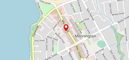The Dubliner in Mornington on map