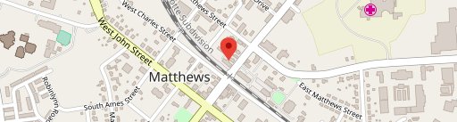 The Exchange Pizza Depot Matthews en el mapa