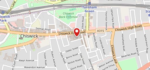 The George IV, Chiswick на карте