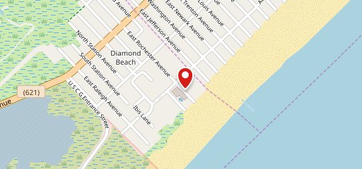 The Grand Beach Cafe en el mapa