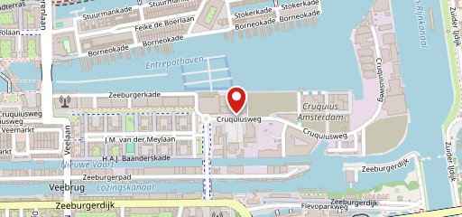 The Harbour Club Amsterdam - East sur la carte
