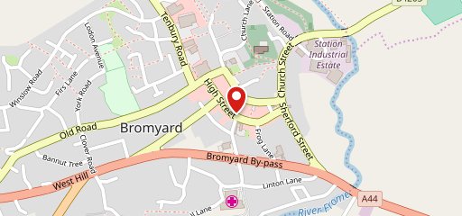 The Inn at Bromyard on map