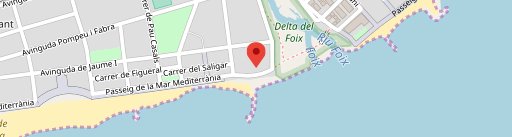 The Mar CRISTINA, Restaurante on map