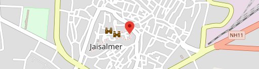The Panorama jaisalmer cafe restaurant on map