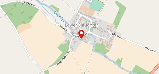 The Slaughters Country Inn en el mapa