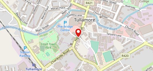 The Townhouse Tullamore на карте