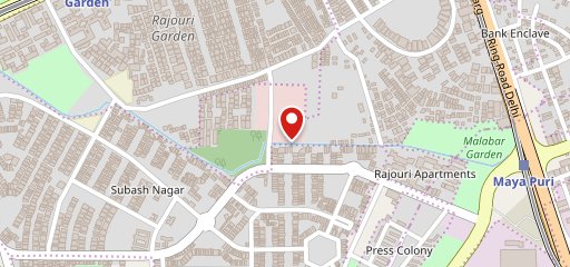 The Tummy Section: Shawario Express, Rajouri Garden on map